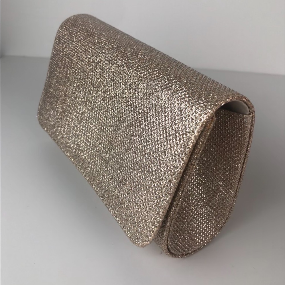 Lili Townsend champagne sparkly purse